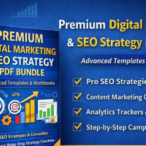 Advanced Digital Marketing & SEO Strategy Masterclass PDF – Complete Workbook
